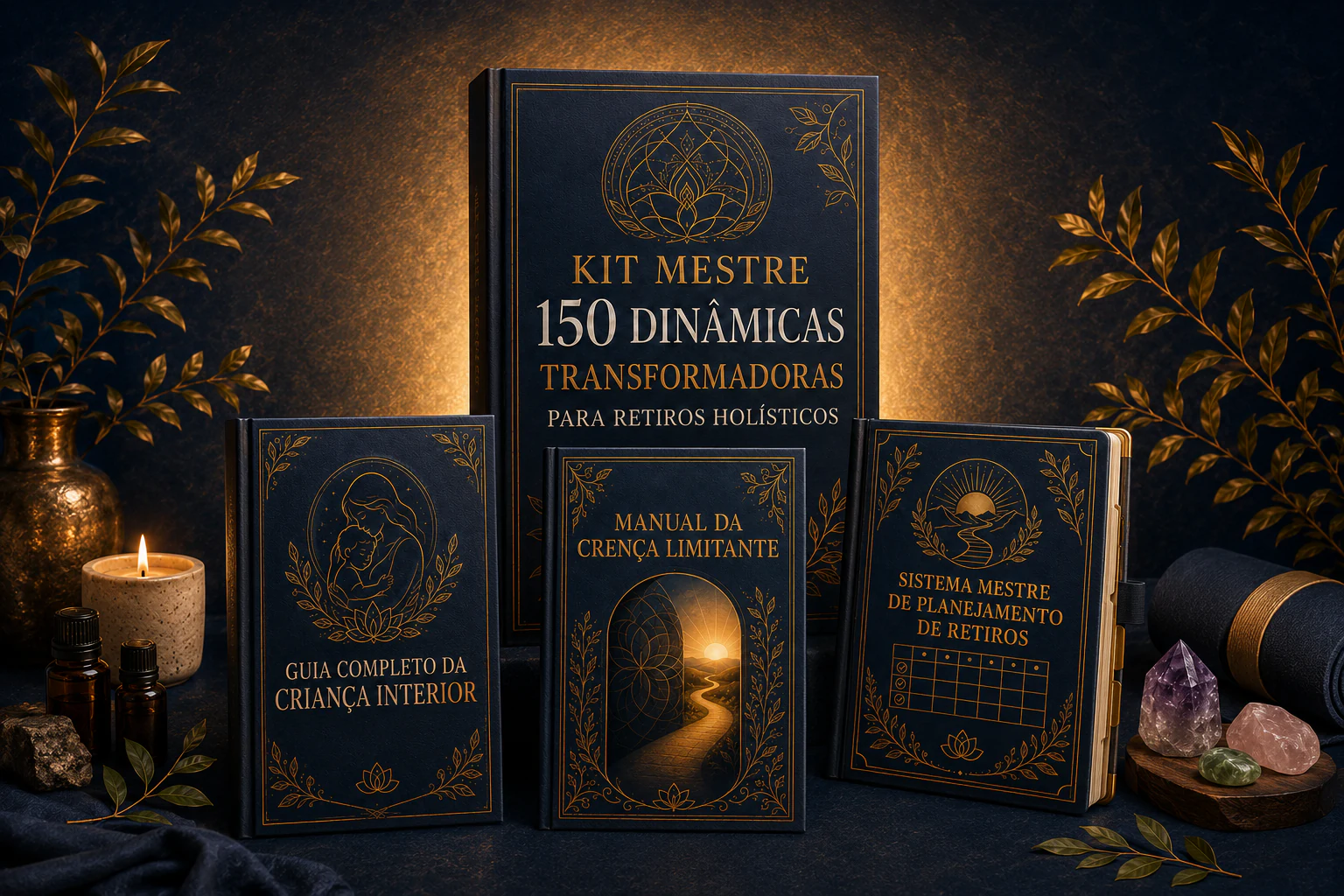 Kit Mestre com 150 Dinâmicas Transformadoras e três bônus